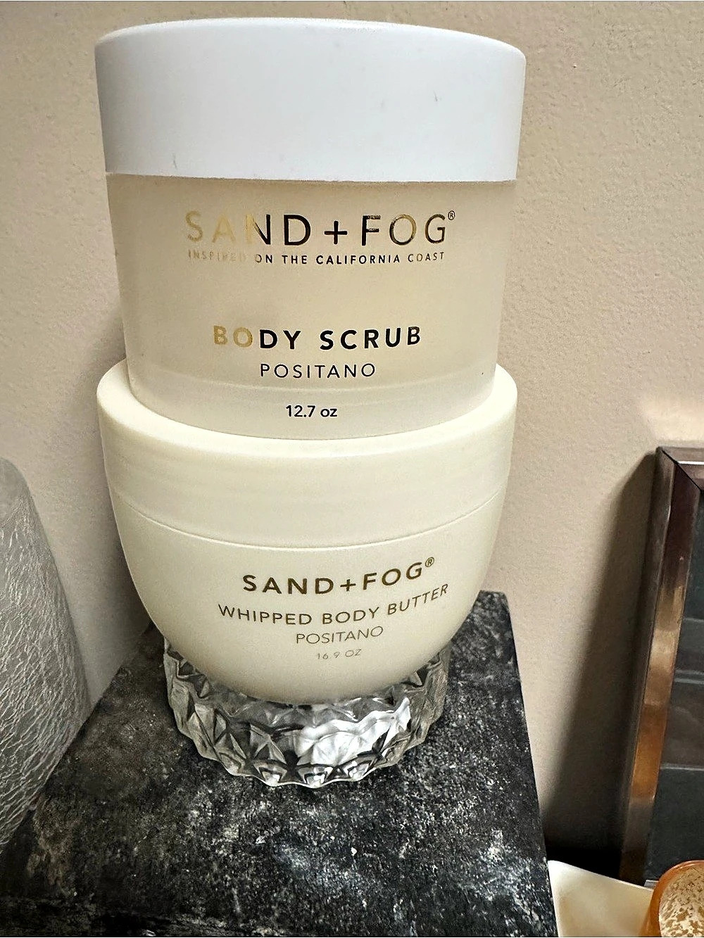 SAND+FOG Positano Body Scrub and Whipped Body Butter Set